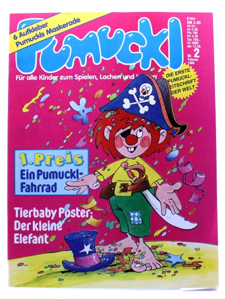 Pumuckl - die erste Pumuckl Zeitschrift der Welt - Bastel & Comic Magazin Nr. 2 (1985)